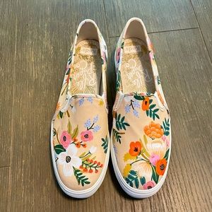 Keds Rifle Paper Co. Double Decker Sneakers 8.5